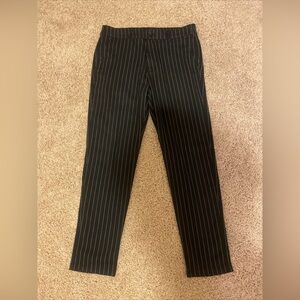 Hollister Black & White Striped Chino Pants W31 L30